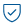 A blue shield icon with a blue checkmark inside.